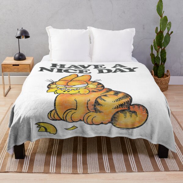 Item preview, Garfield Have A Nice Day Sarcastic Grunge Humor designed and sold by BaileJavo.