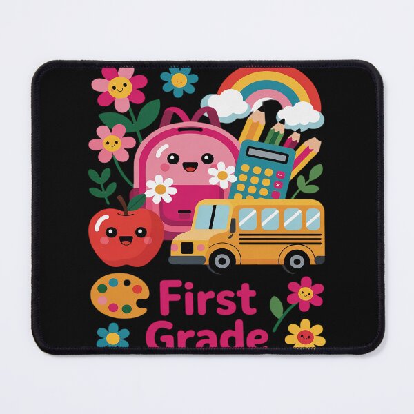 Item preview, Preppy Back to School Hello First Grade Team 1st Grade Girl designed and sold by Rotasiin.