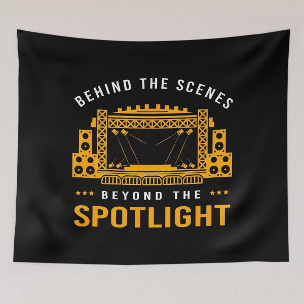 Item preview, Behind The Scenes Beyond Spotlight Funny Stage Manager designed and sold by BrandyMegan.