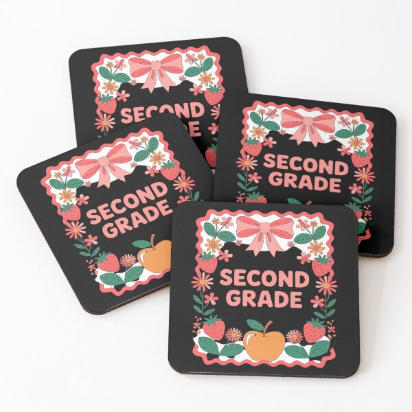 Artikelvorschau, Preppy Back to School Erdbeerkokette Lehrerin der 2. Klasse entworfen und verkauft von Rotasiin.