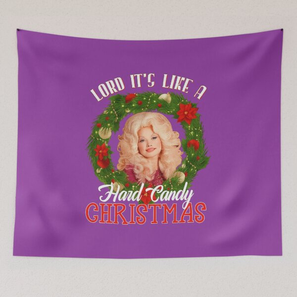 Item preview, Hard Candy Christmas - Dolly Parton Holiday Wreath designed and sold by Vicky021.