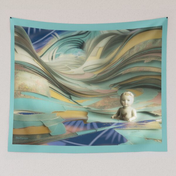 Item preview, Paper Waves designed and sold by Kwandry.