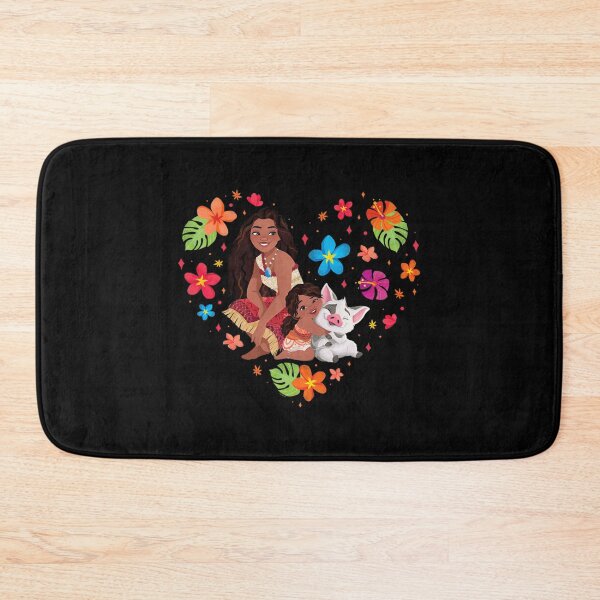 Item preview, Cute Island Sisters And Pet Pig Tropical Floral Heart designed and sold by BaileJavo.