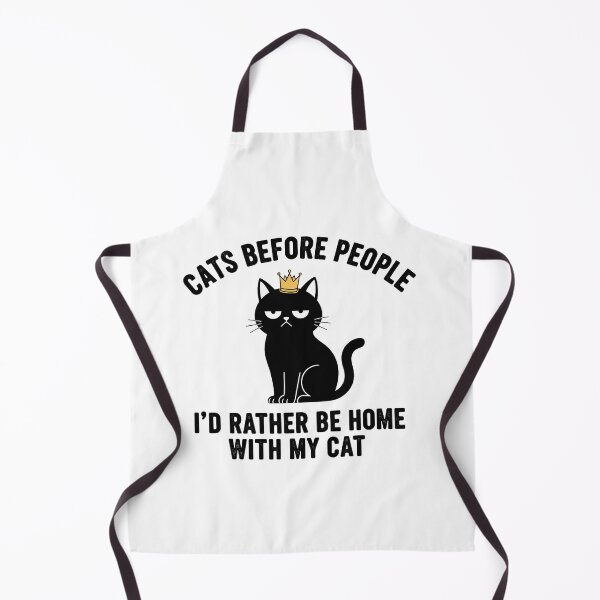 Item preview, Funny Cat Lover Gift T-Shirt - Cats Before People Sarcastic Cat Mom Dad designed and sold by VectorVerseHub.
