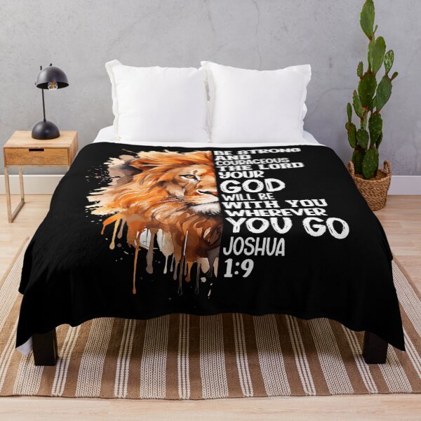 Item preview, Christian Bible Verse Lion Of Judah Jesus God designed and sold by BrandyMegan.