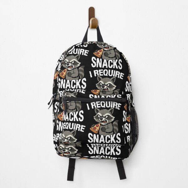 Item preview, I Require Snacks Animal Meme Tee Funny Raccoon Pizza designed and sold by RuthSheila.