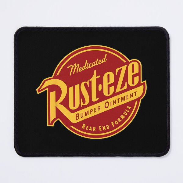 Item preview, Disney Pixar Cars 2 Rust-Eze Ointment Vintage Badge Logo designed and sold by BaileJavo.