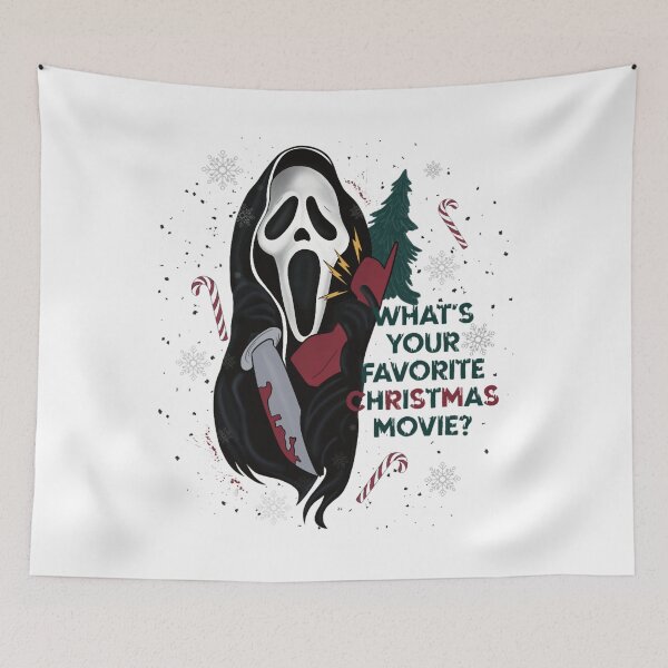 Item preview, Ghostfaces Christmas Theme Horror Movie Christmas Movie  Horror Fans designed and sold by AyalaHeze.