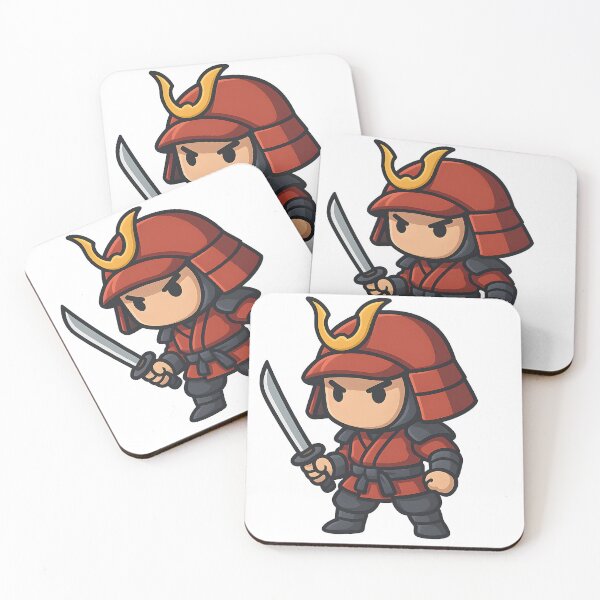 Artikelvorschau, Samurai-Chibi entworfen und verkauft von wikkett.