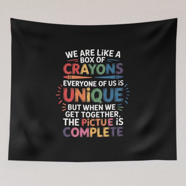 Item preview, Teacher We Are Like A Box Of Crayons Back To School designed and sold by EntroRhim.