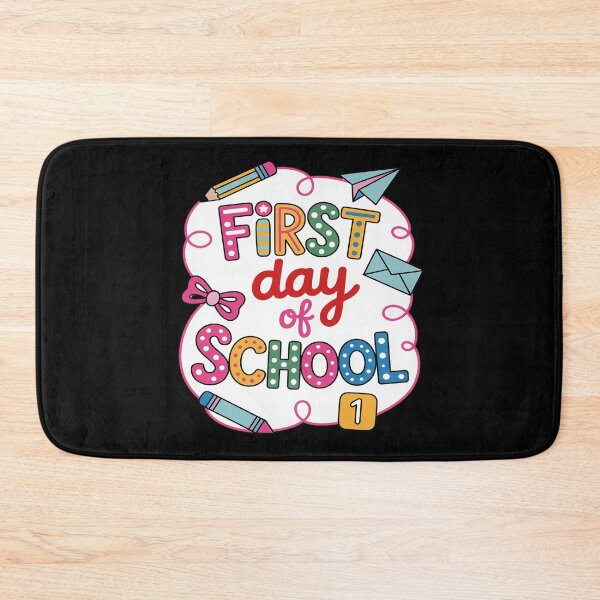 Item preview, Preppy First Day Of School Back To School Teacher Girl Kid designed and sold by Rotasiin.