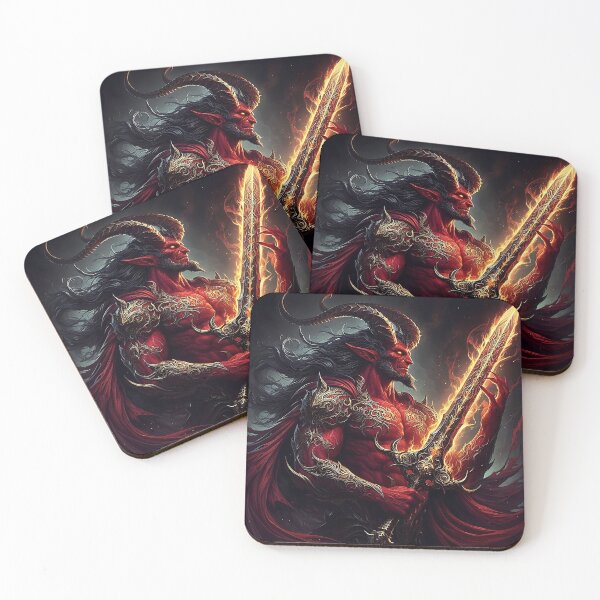 Item preview, Red Devil designed and sold by GalleryBrisArt.