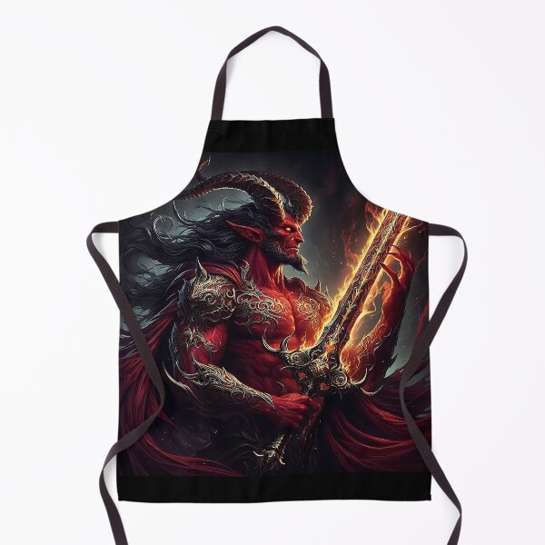 Item preview, Red Devil designed and sold by GalleryBrisArt.