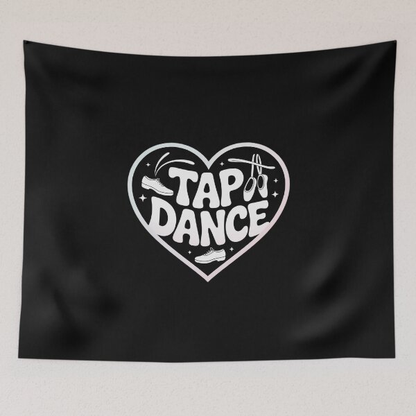 Item preview, Tap Dance - Heart Shaped Word Cloud Tap Dancing designed and sold by EntroRhim.