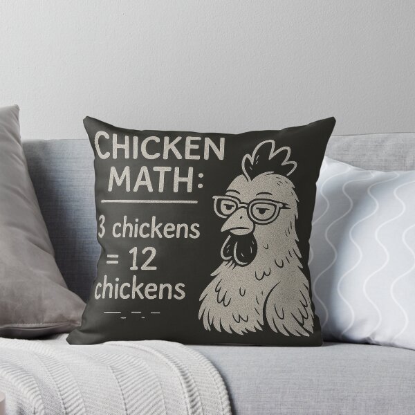 Item preview, Chicken Math Funny Backyard Hen Equation T-Shirt designed and sold by Brunski-Tech.