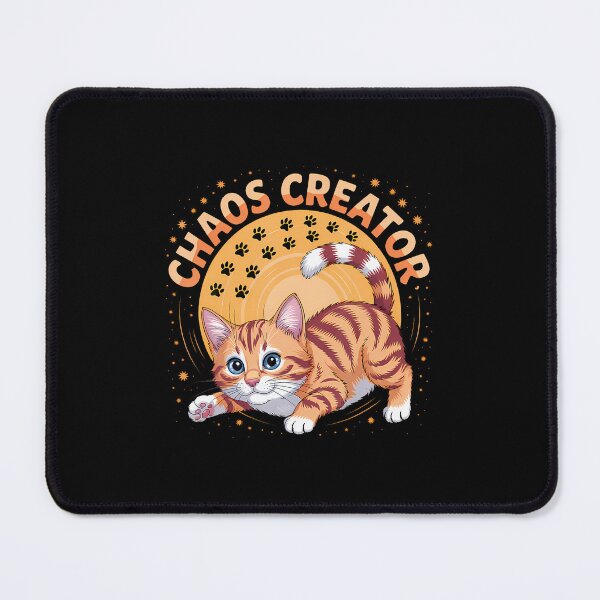 Item preview, Chaos Creator Funny Tabby Cat Meme designed and sold by BrandyMegan.