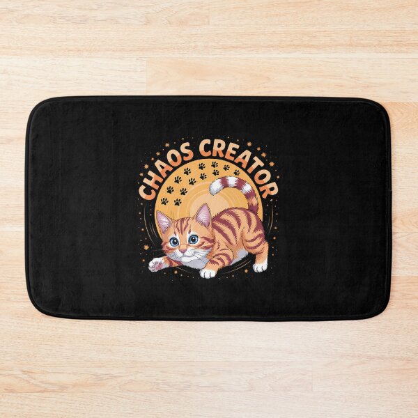 Item preview, Chaos Creator Funny Tabby Cat Meme designed and sold by BrandyMegan.