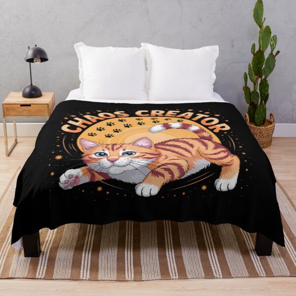 Item preview, Chaos Creator Funny Tabby Cat Meme designed and sold by BrandyMegan.