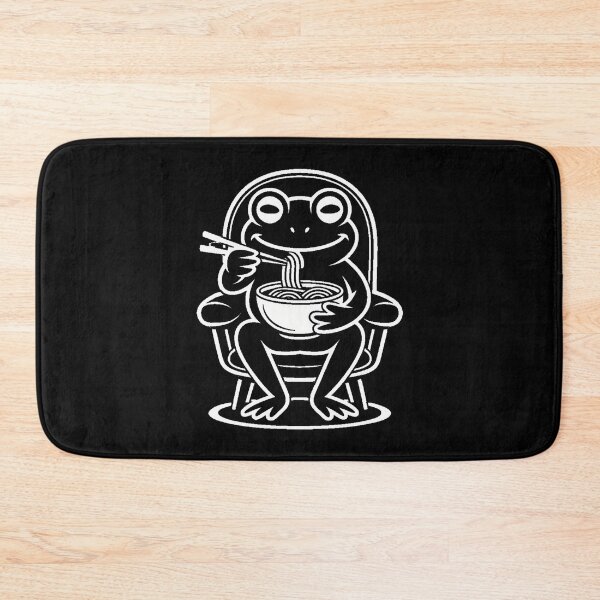 Item preview, Frog Eating Ramen Kawaii Japanese Noodles Anime Gamer designed and sold by EarlineRenee.