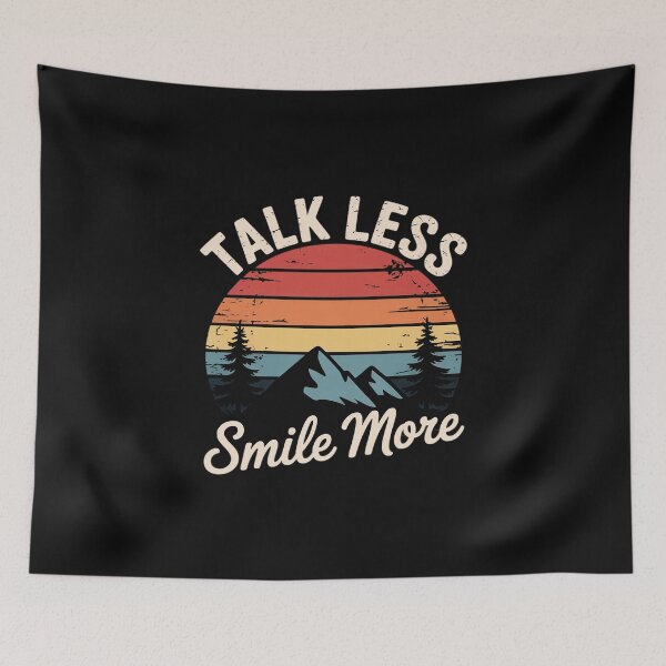 Item preview, Talk Less Smile More Historic Hamilton Quote designed and sold by EntroRhim.