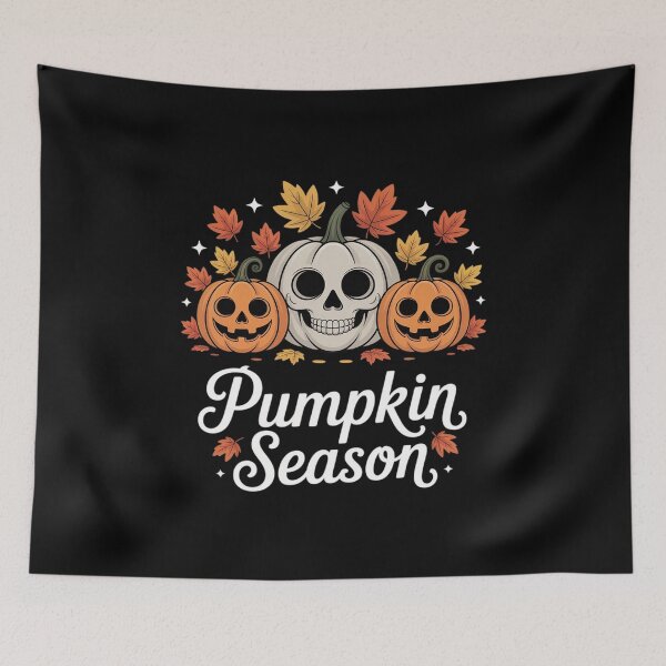 Item preview, Preppy Patchwork Pumpkin Season Spooky Halloween designed and sold by LinlinsDemons.