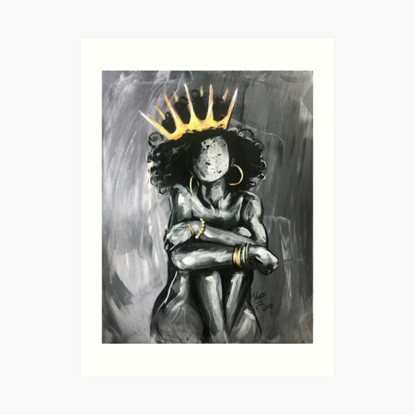 Naturally Queen IX Art Print