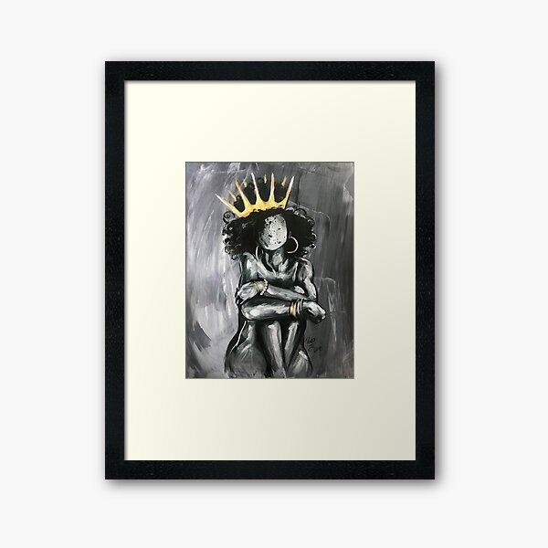 Naturally Queen IX Framed Art Print