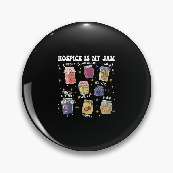 Item preview, Hospice Is My Jam Hospice Nurses Social Worker Rn Nursing designed and sold by SarahLeanne1.