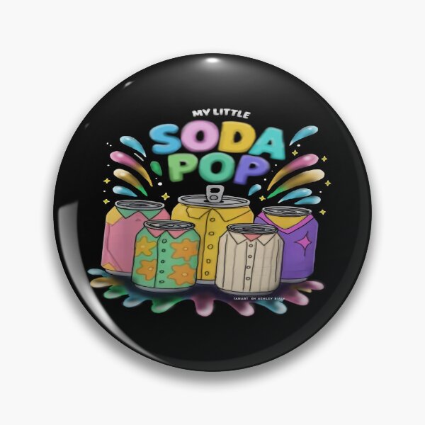 Item preview, K-Pop Inspired Soda Can Design – Vibrant Aesthetic Pop Art Poster designed and sold by Ashley's Sketchbook.