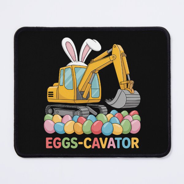 Item preview, Eggs-Cavator Easter Bunny Excavator Toddler Boys Easter designed and sold by CruelShadesSt.