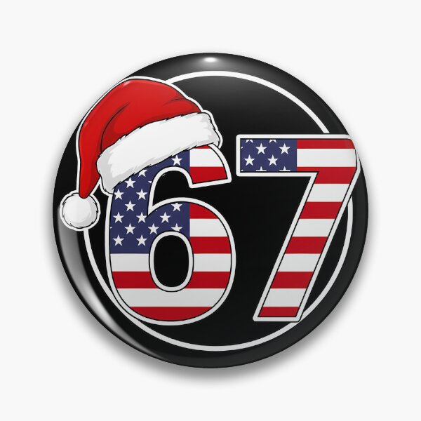 Item preview, 67 Christmas 6 7 Meme Pajamas Holiday Flag American designed and sold by KristenosNehk.