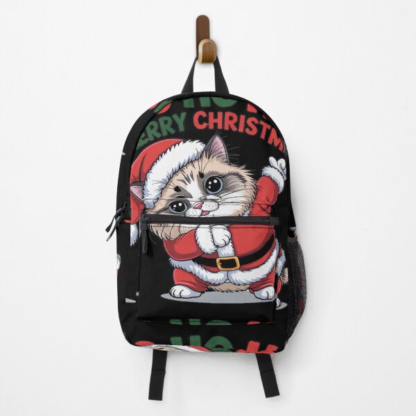 Item preview, Ragdoll cat merry Christmas Santa rich designed and sold by kaka8888.