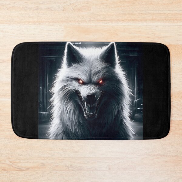 Item preview, Ferocious White Wolf designed and sold by GalleryBrisArt.