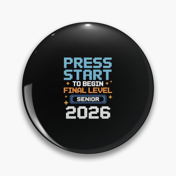 Item preview, Press Start to Begin Final Level Senior 2026 Gamer designed and sold by LinlinsDemons.