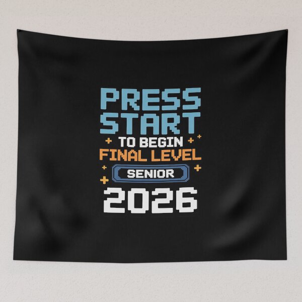Item preview, Press Start to Begin Final Level Senior 2026 Gamer designed and sold by LinlinsDemons.