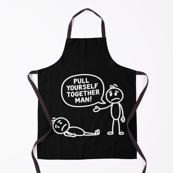 Item preview, Stick Figure Joke - Pull Yourself Together Man designed and sold by EntroRhim.