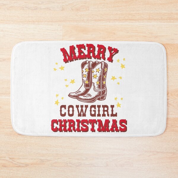 Item preview, Merry Cowgirl Christmas designed and sold by Looks Like Fun co..