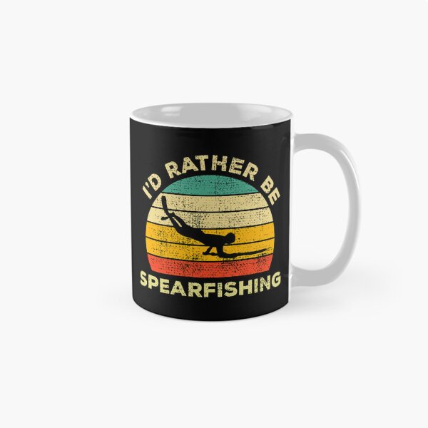 Item preview, Id Rather Be Spearfishing Vintage Gift For Spearfishers designed and sold by KristinDebra.