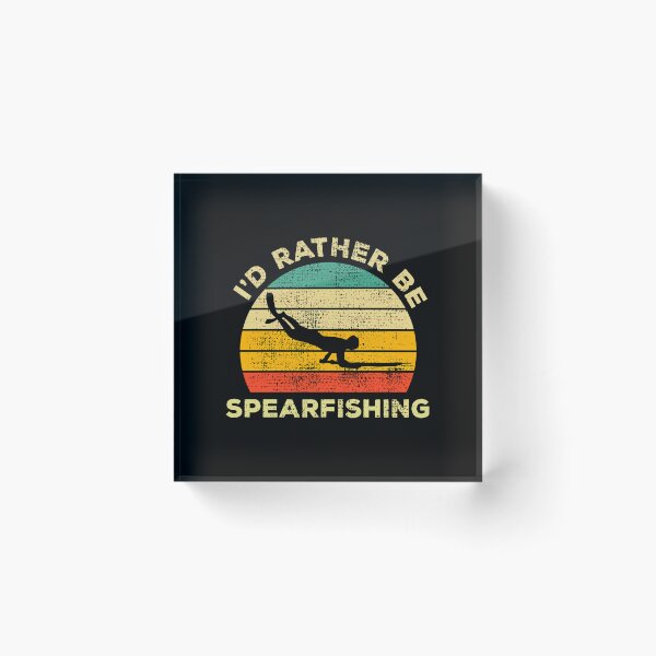 Item preview, Id Rather Be Spearfishing Vintage Gift For Spearfishers designed and sold by KristinDebra.
