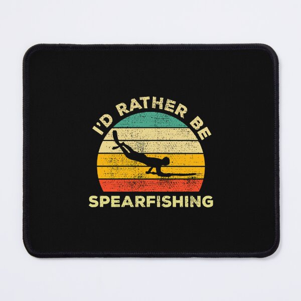 Item preview, Id Rather Be Spearfishing Vintage Gift For Spearfishers designed and sold by KristinDebra.