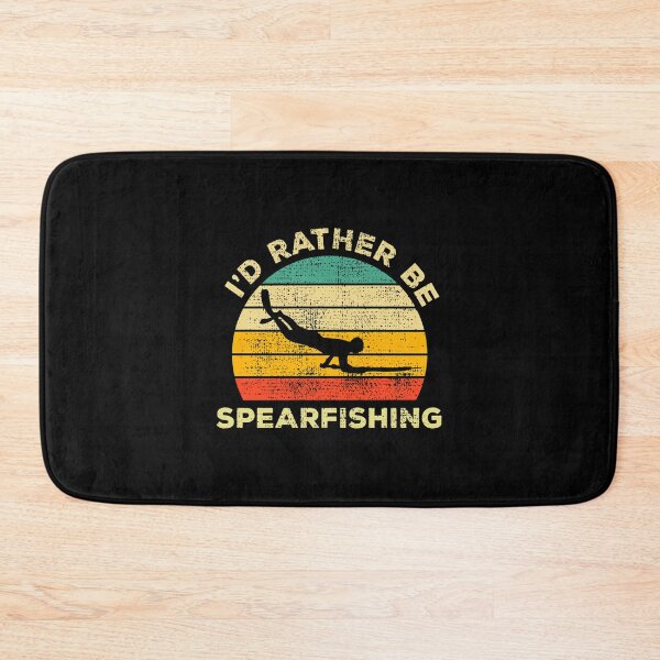 Item preview, Id Rather Be Spearfishing Vintage Gift For Spearfishers designed and sold by KristinDebra.