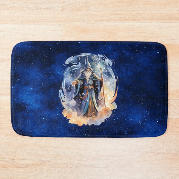 Item preview, Magic Dreamscape Wizard – Enchanted Cosmic Sorcerer Art designed and sold by MysticOzzy.