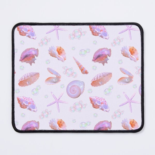 Item preview, Iridescent Pastel Seashell and Pearl Ocean Pattern designed and sold by LoviqueLab.