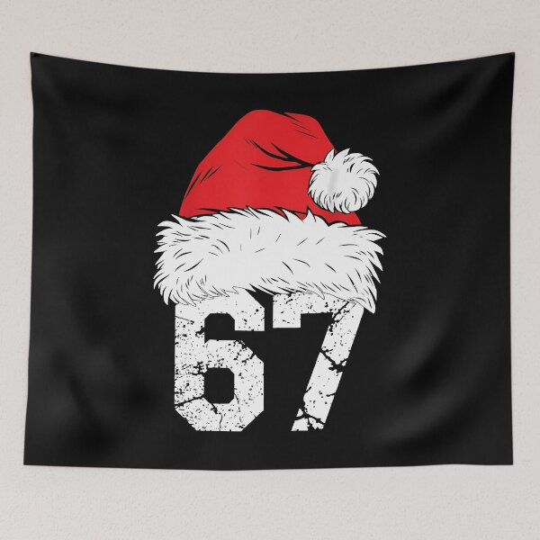 Item preview, 67 Christmas 6 7 Meme  Santa Hat Pajamas Holiday designed and sold by KristenosNehk.