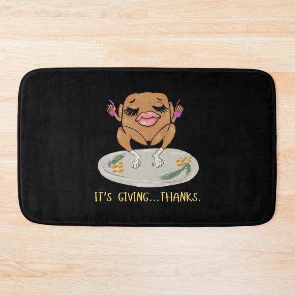 Item preview, It’s Giving Thanks Funny Thanksgiving Turkey Sublimation Sassy Fall Quote Cute Autumn Dinner  designed and sold by bethanyrodgers6.