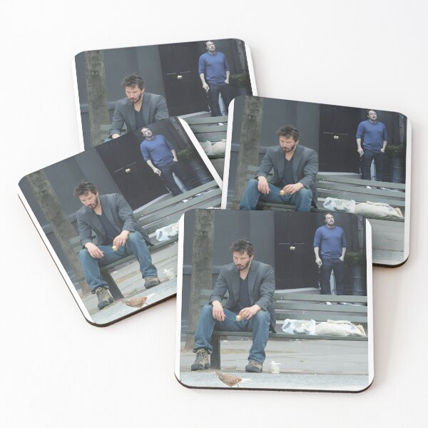 Item preview, Sad Keanu Smoking Affleck designed and sold by ShutupAndTak3My.