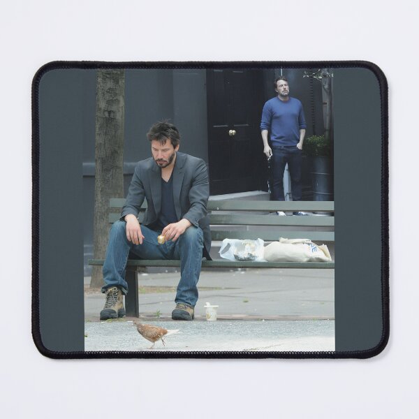 Item preview, Sad Keanu Smoking Affleck designed and sold by ShutupAndTak3My.