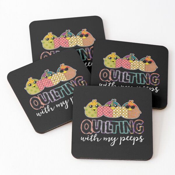 Item preview, Quilting With My Peeps Funny Quilting Lover Cute Gift designed and sold by MavisJoseph.