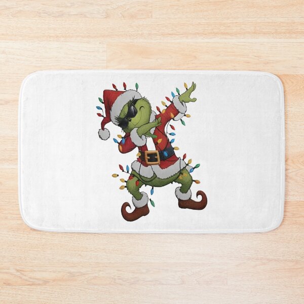 Item preview, Kids Christmas Grinch Embroidered, Santa Squad Grinch Kids, Grinchmas Kids, Christmas Lights Kids  designed and sold by judithcooley.