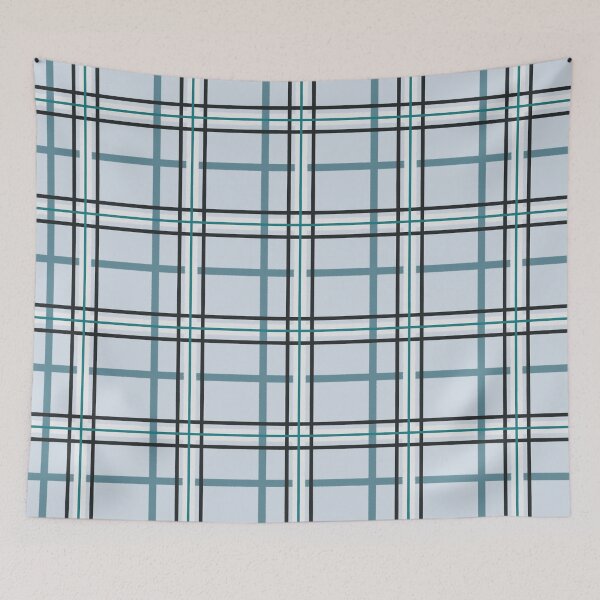 Item preview, Winter Blue Preppy Plaid designed and sold by Home Cyn Home.